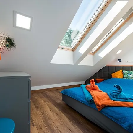 Charming 2-level - Podgorze, Old Town Apartment Krakow
