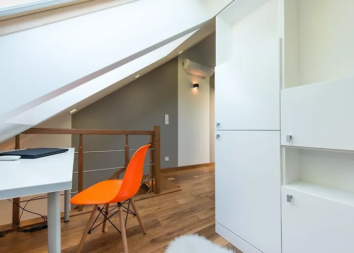 Charming 2-level - Podgorze, Old Town Apartment Krakow