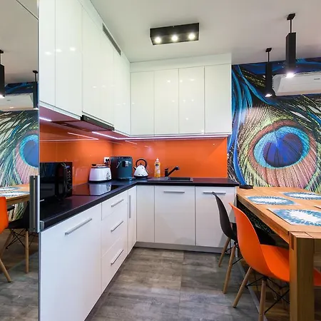 아파트 Charming 2-level - Podgorze, Old Town 크라쿠프